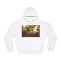 LOVE Woodland Photo Hoodie — Romantic Forest Graphic Sweatshirt