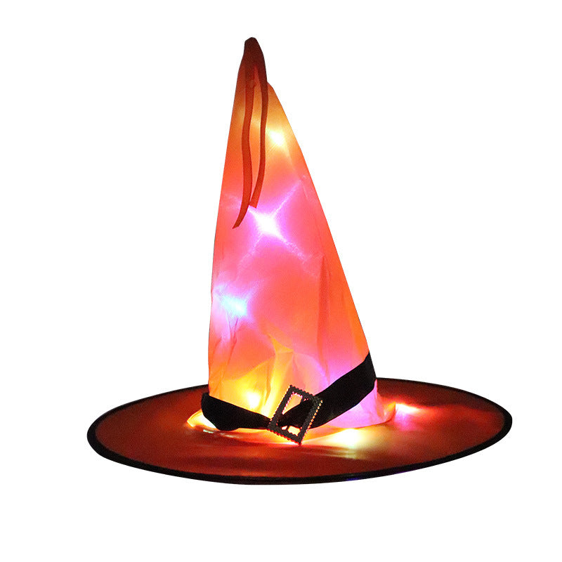 LED Luminous Witch Hat Halloween Party