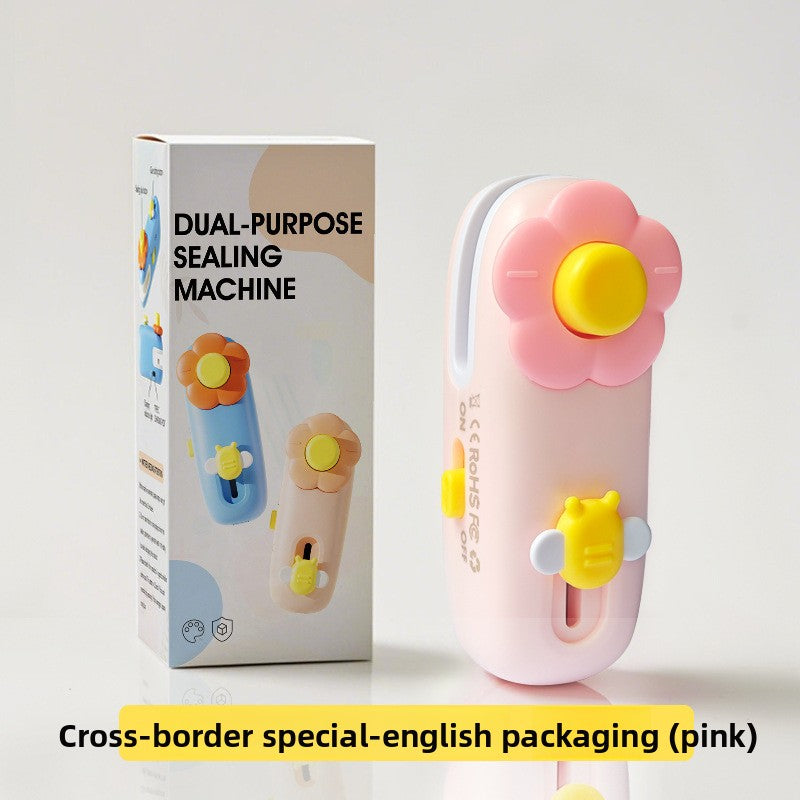 Flower sealing machine