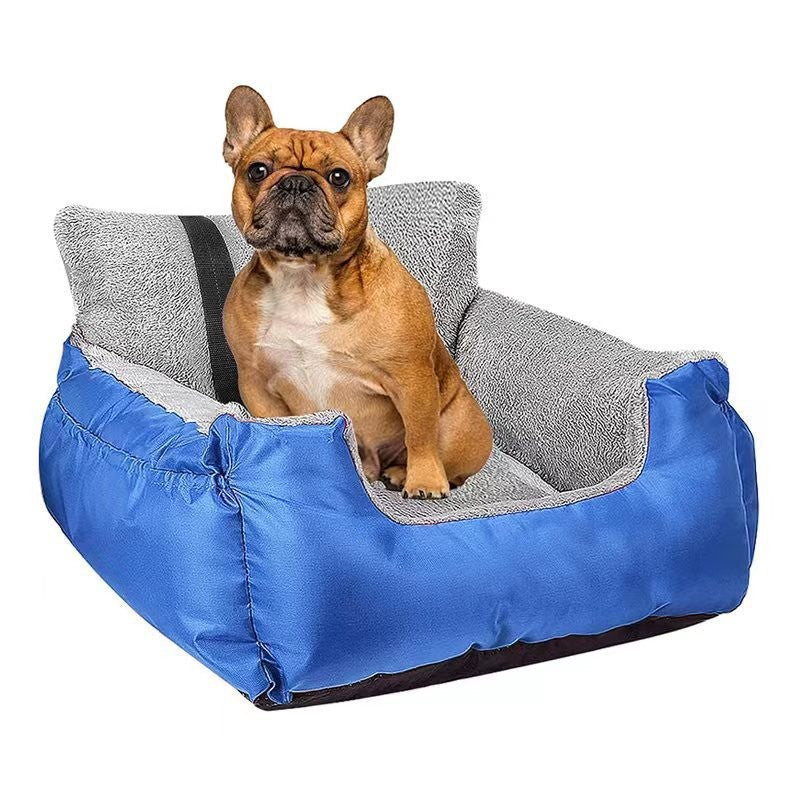 Detachable Washable Pet Car Seat Bed