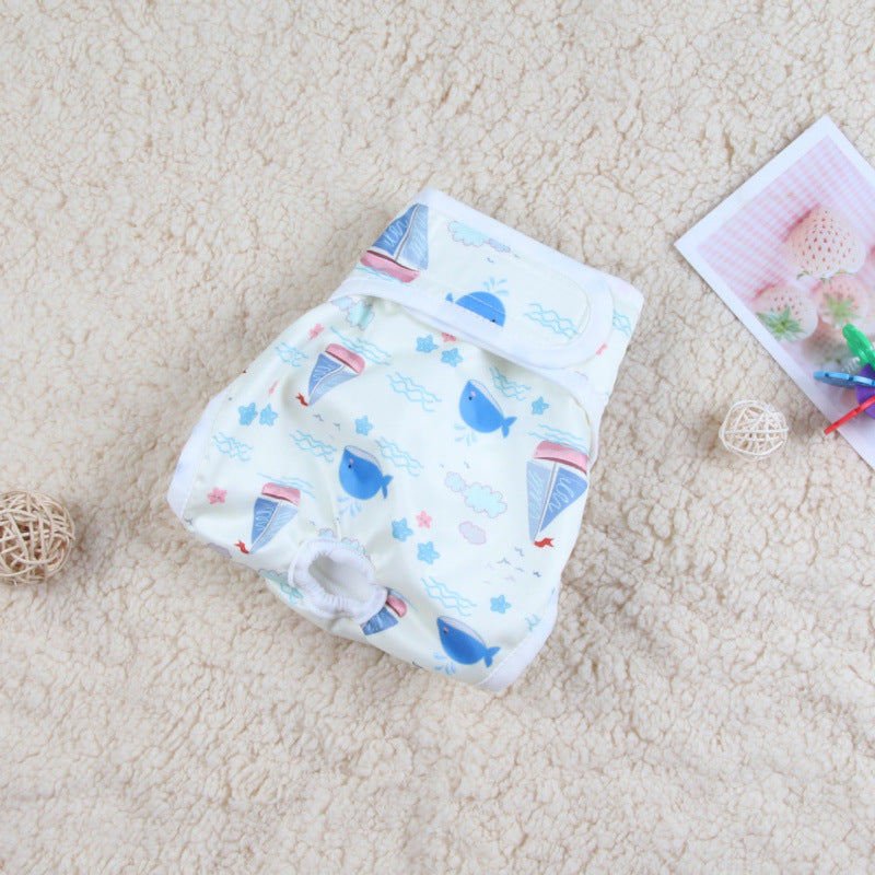 Printed Washable Dog Menstrual Pants