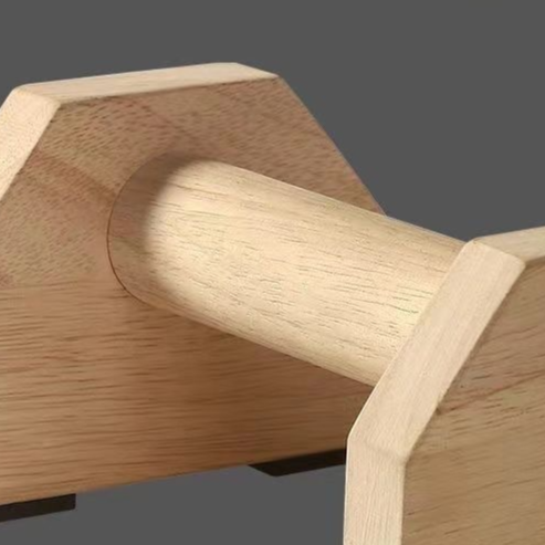 Wooden push-up stand