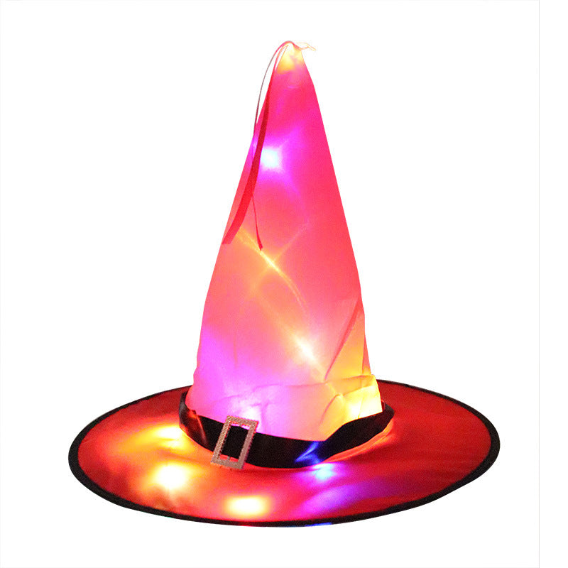 LED Luminous Witch Hat Halloween Party