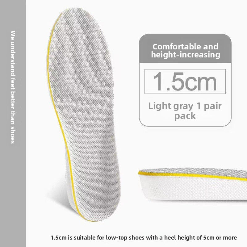 Height Increase Breathable Insoles