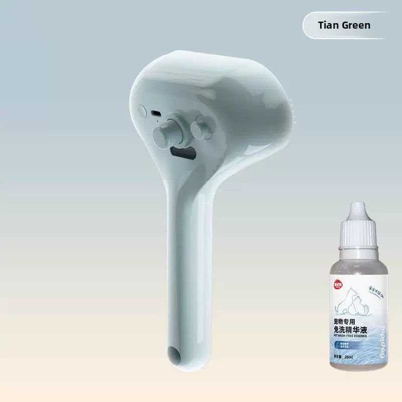 Pet Steam Grooming Spray Massage Brush