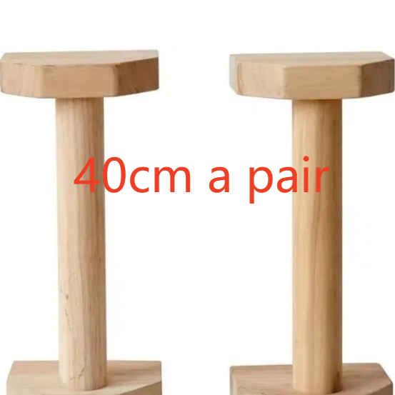Wooden push-up stand