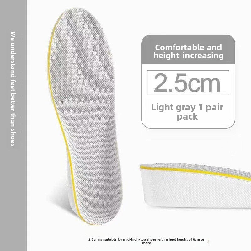 Height Increase Breathable Insoles