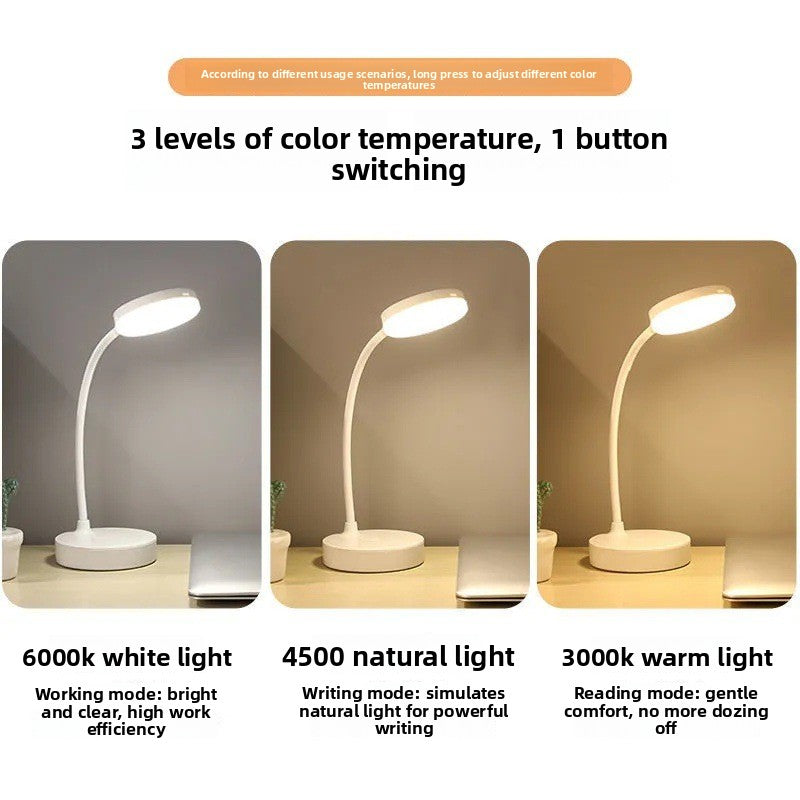 Adjustable Eye Protection Desk Lamp with USB Power