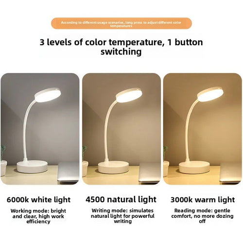 Adjustable Eye Protection Desk Lamp with USB Power