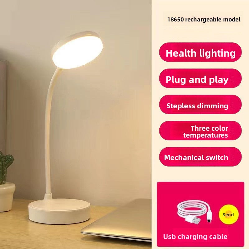 Adjustable Eye Protection Desk Lamp with USB Power