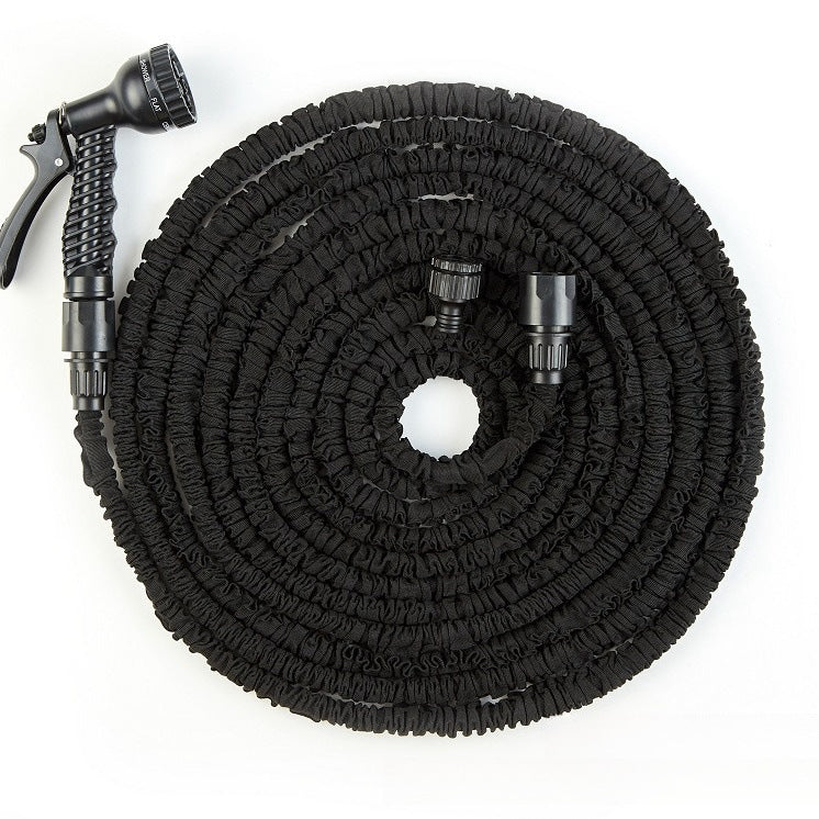 Multifunctional Telescopic Garden Hose with 7-Pattern Spray Gun
