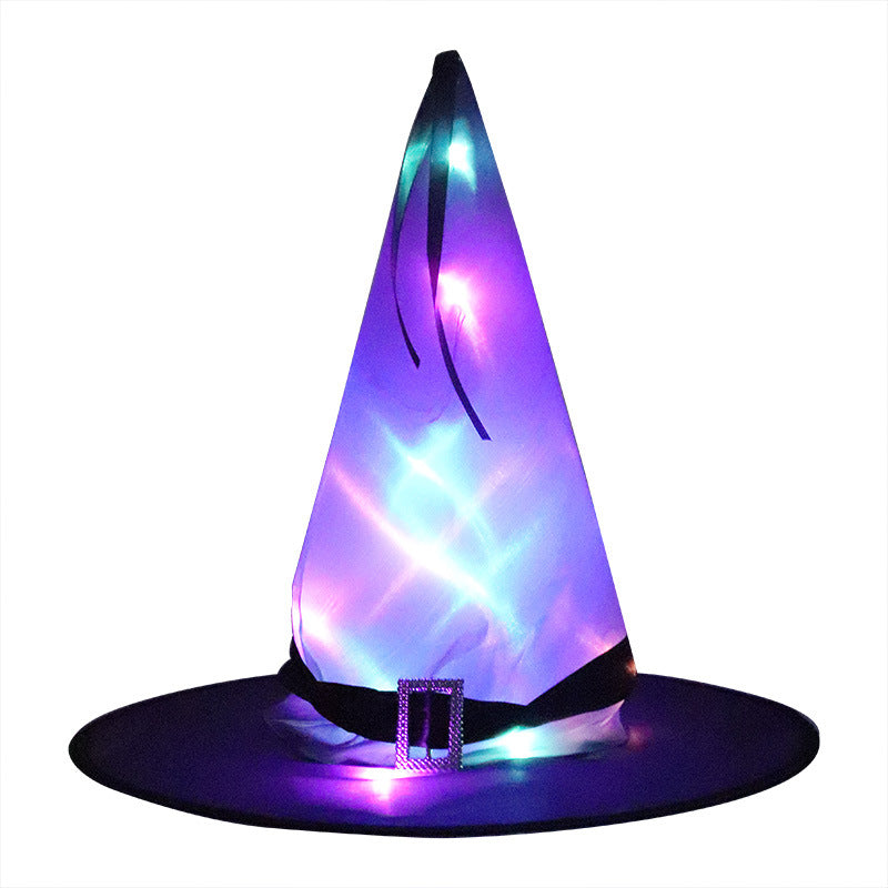 LED Luminous Witch Hat Halloween Party