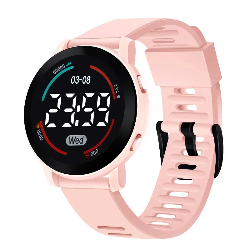 Ladies' Electronic Watch, Minimalist Sports LED Electronic Watch