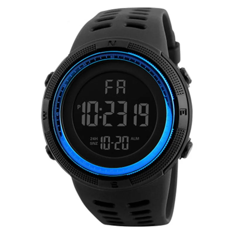 Large Dial Sports Electronic Watch, Children's Multifunctional Electronic Watch