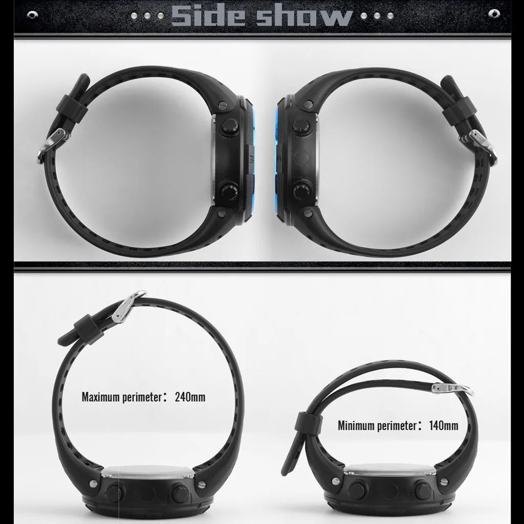 Large Dial Sports Electronic Watch, Children's Multifunctional Electronic Watch