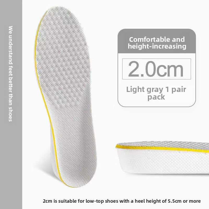 Height Increase Breathable Insoles