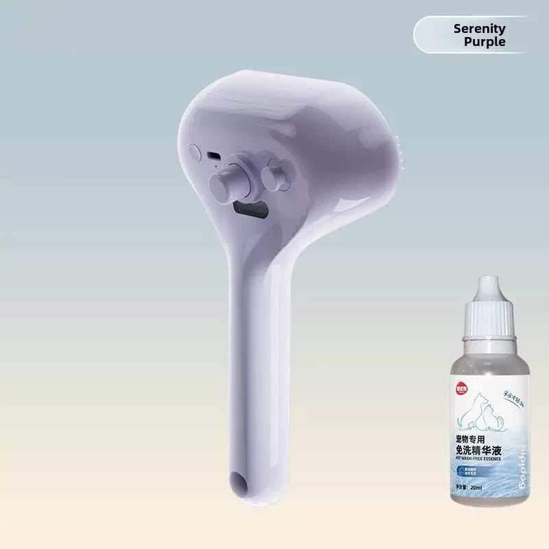 Pet Steam Grooming Spray Massage Brush