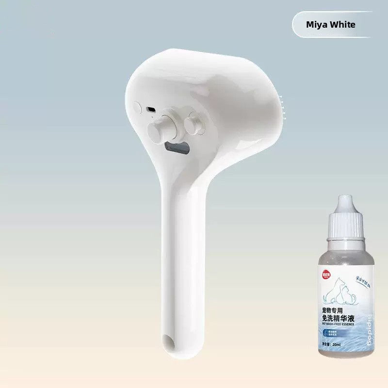 Pet Steam Grooming Spray Massage Brush