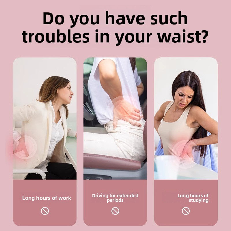 Lumbar Support Back Massager