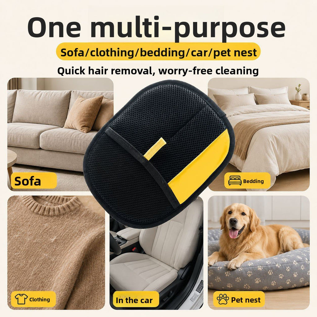 Static Electricity Pet Hair Removal Gloves for Cats and Dogs