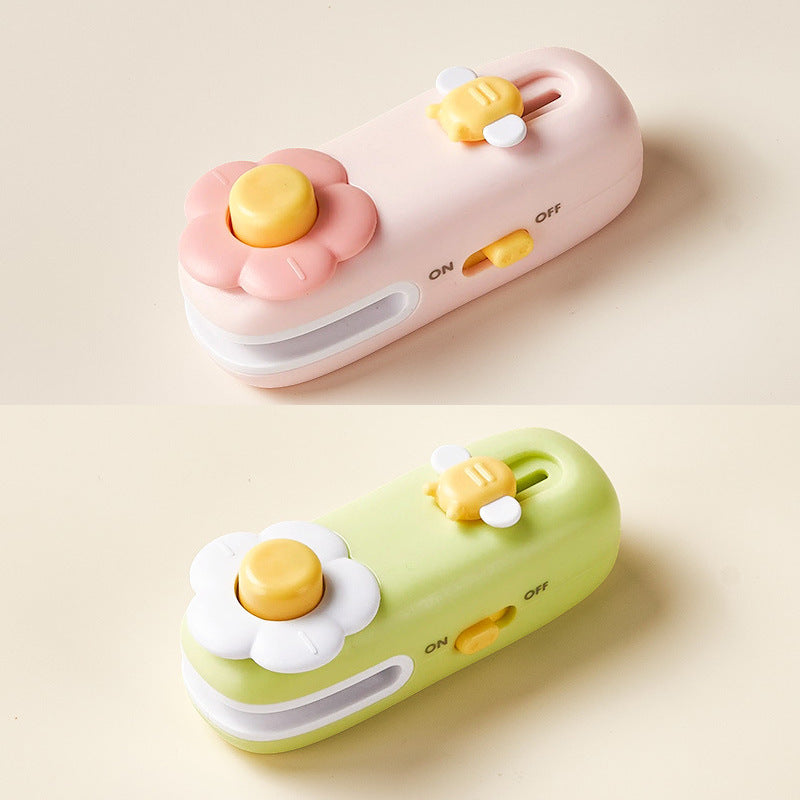 Flower sealing machine
