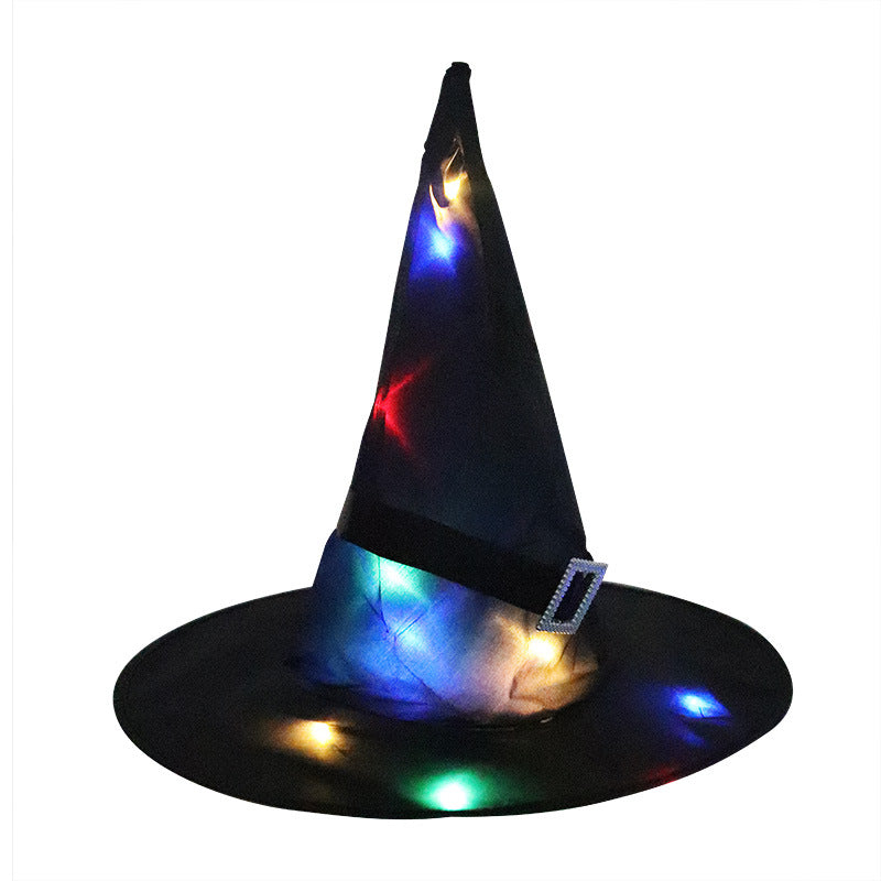 LED Luminous Witch Hat Halloween Party
