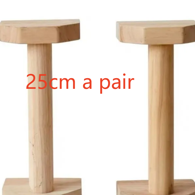 Wooden push-up stand