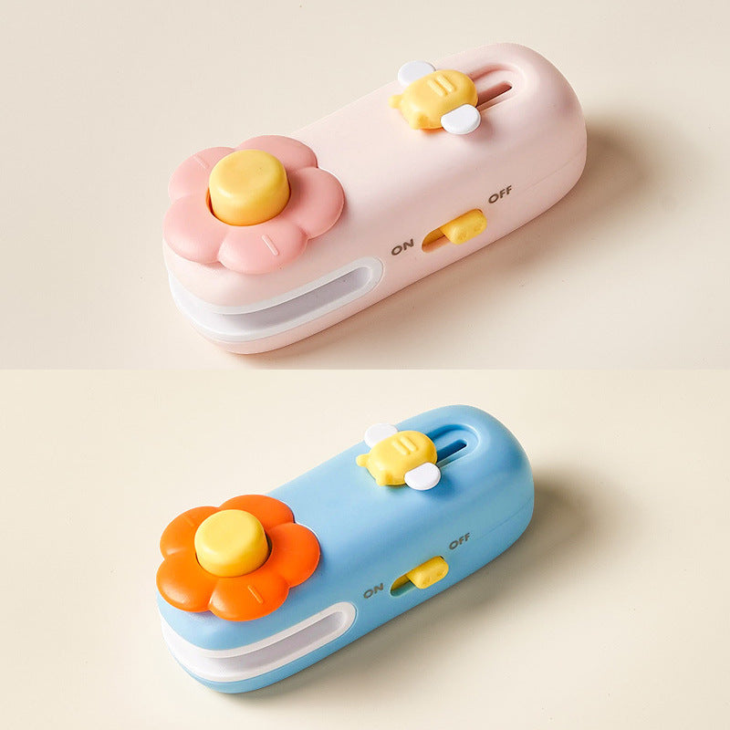 Flower sealing machine