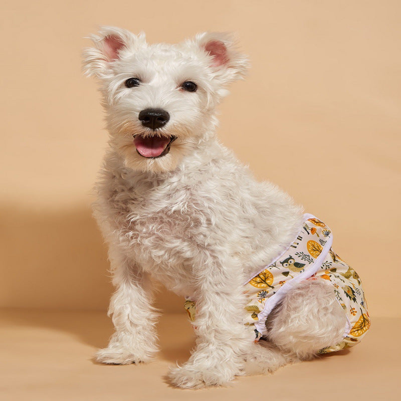 Printed Washable Dog Menstrual Pants
