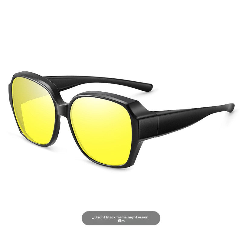 Polarized Clip-On Night Vision Sunglasses